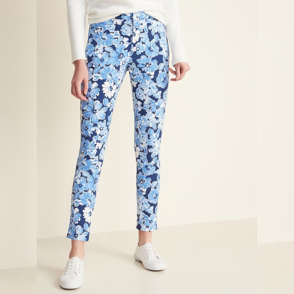 High-Waisted Pixie Ankle Pants | Old Navy